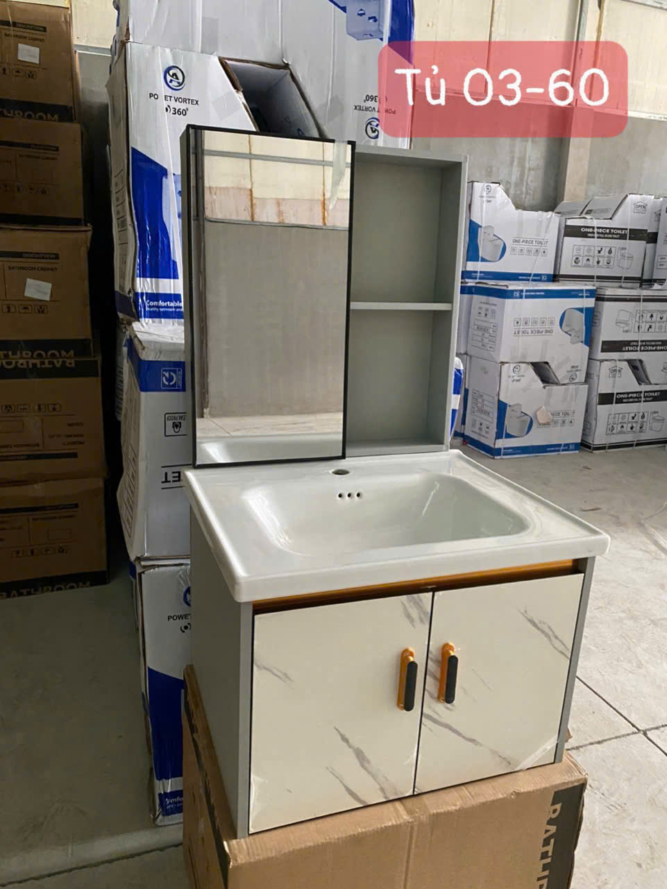  Bộ tủ lavabo nhựa PVC -4367